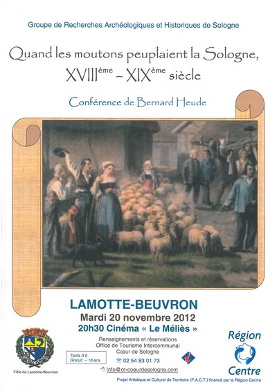 Conférence : Moutons de Sologne